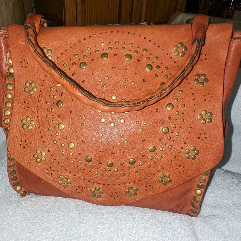 Patricia Nash Cazorla flap backpack.